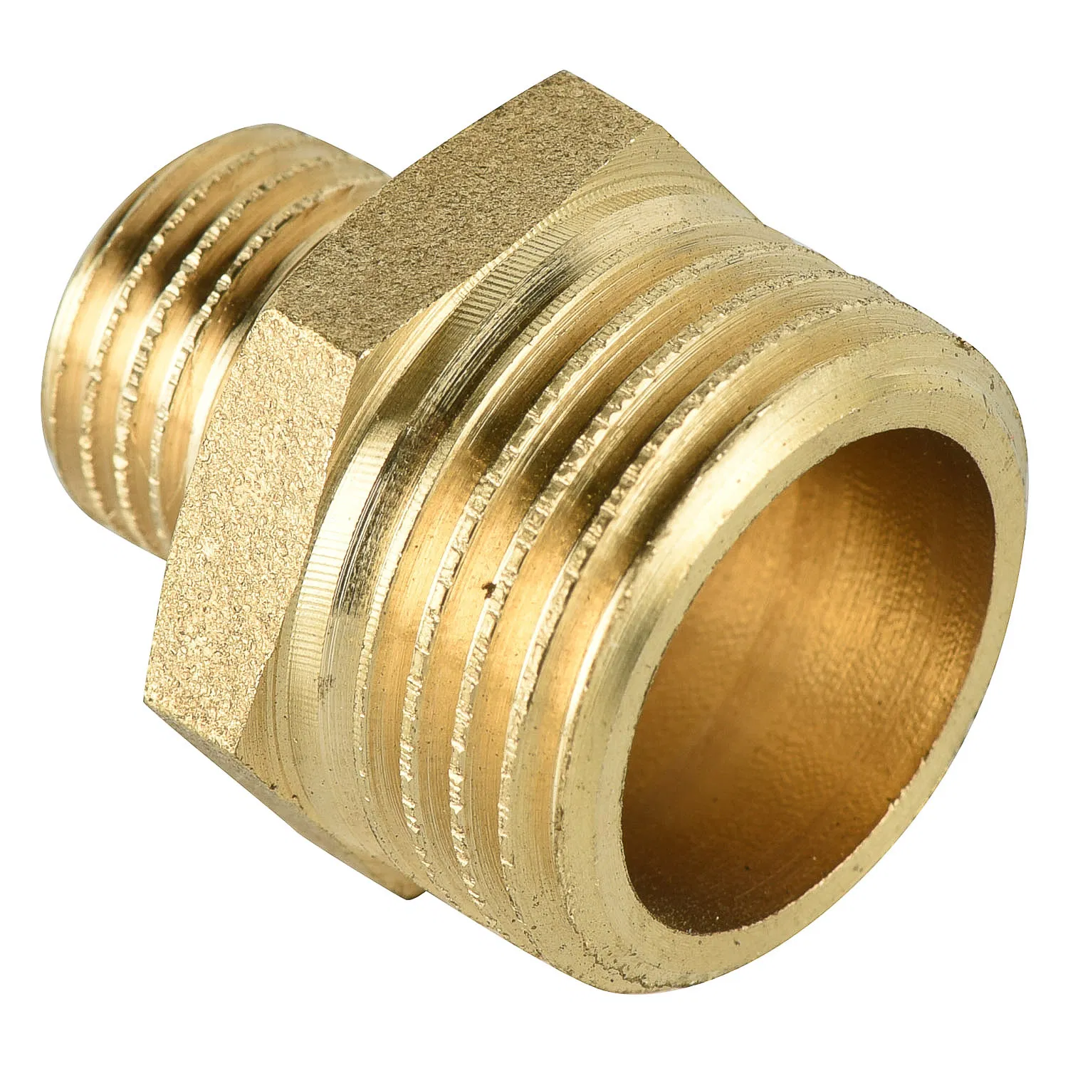 Hydraulic Brass Pneumatic Threaded Machine Fitting Hexagon Reducing Nipple