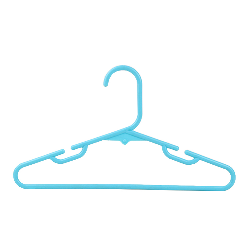 Simple Style Plastic Traceless Kids Coat Hangers for Children Non-Slip Hook Small Baby Clothes Hanger