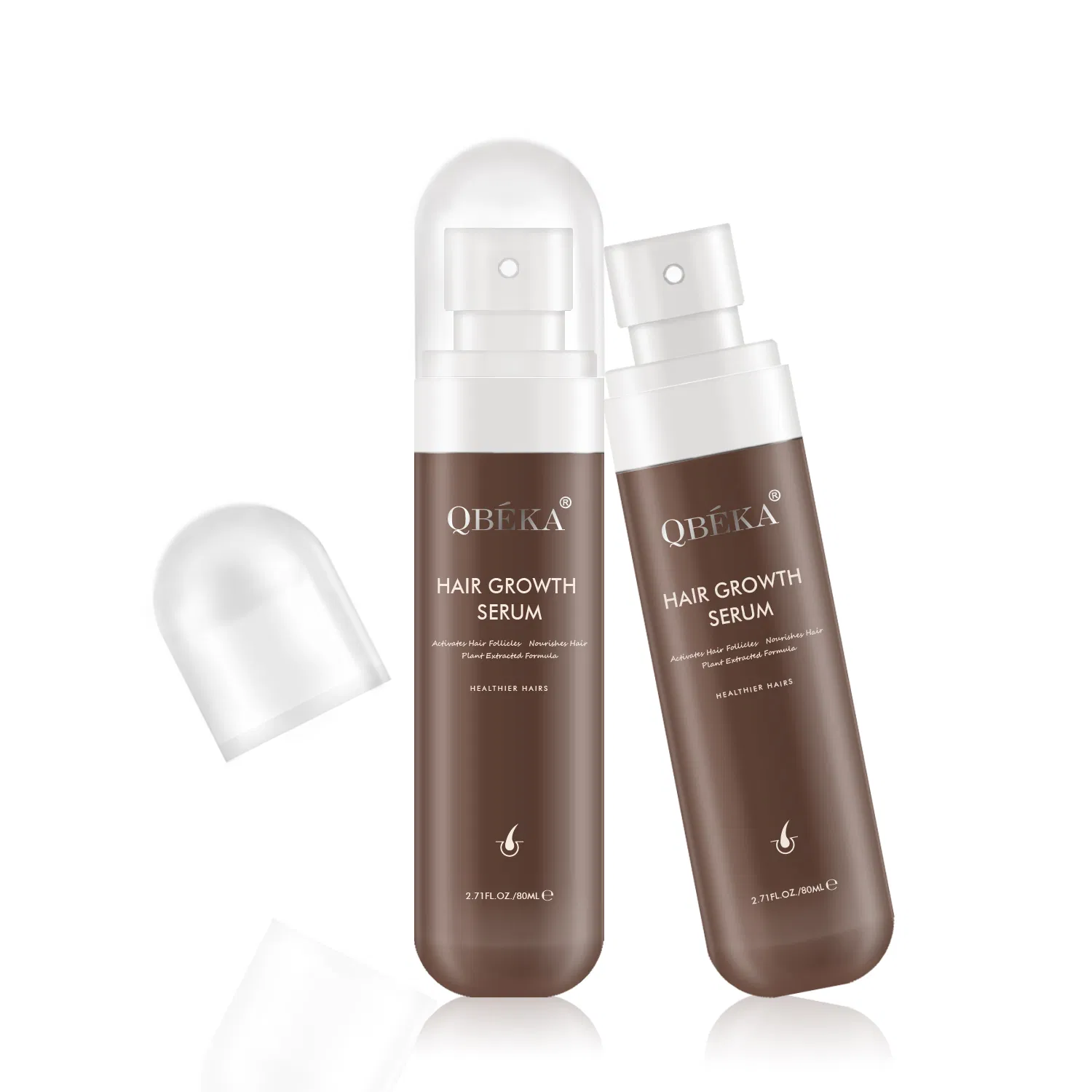 Qbeka Good Quality 15 Days Responding Eyelash Hair Growth Liquid