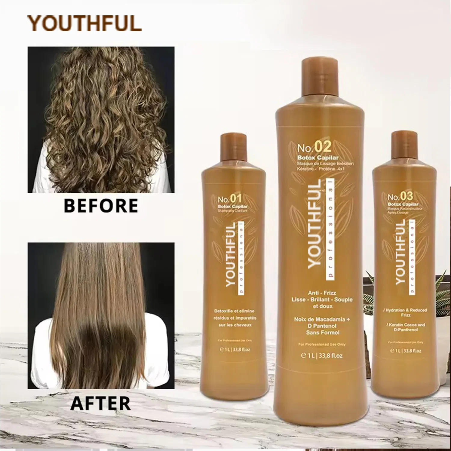 Professional Smoothing Keratin Hair Treatment Mask