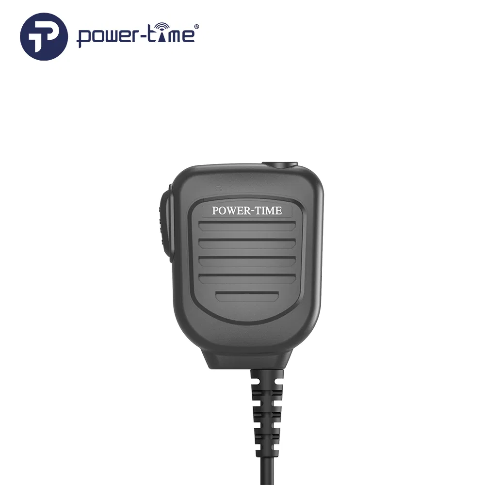 IP67 Rated Rugged Design Speaker Microphone with 2 Pin for P040 Cp200 Radios