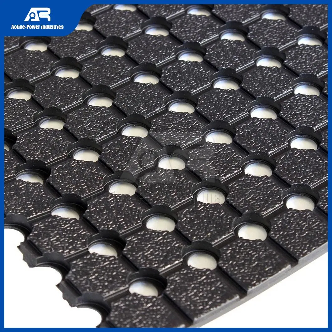 Active-Power Industries Interlocking Gym Rubber Flooring Mat Factory China Rubber Truck Bed Mats for Pickup Beds