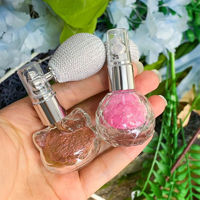 New Arrival High Shine Sparkling Highlighter Powder OEM Custom Logo Private Label High Pigment Vegan Spray Highlight