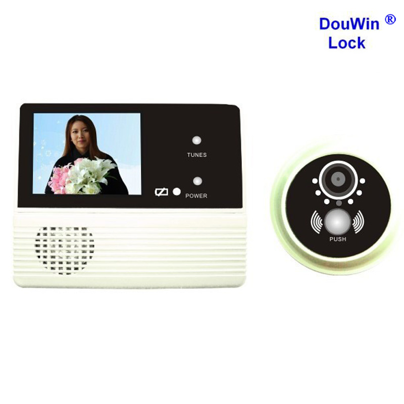 Digital Douwin Door Bell Entry Scope Viewer Pinhole Camera