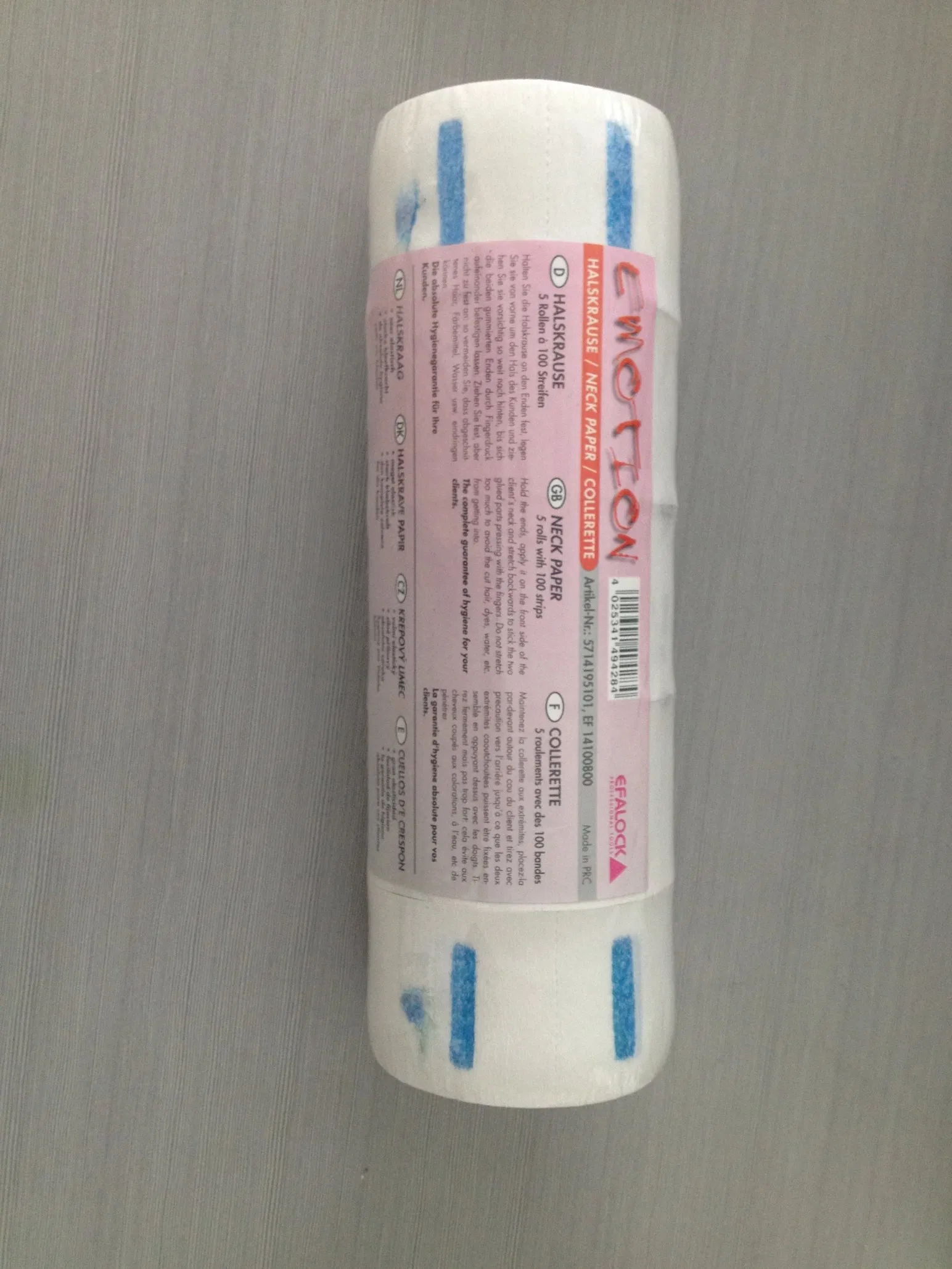 OEM Wholesale Disposable White Black Salon Barber Neck Paper