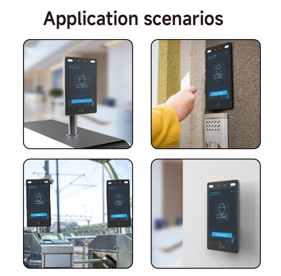 Suntek Seamless Advanced Facial Recognition Access Control for Metro Airport Security