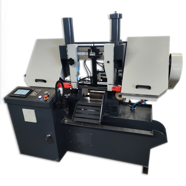 Ленточнопильный станок по металлу автоматический ЧПУ