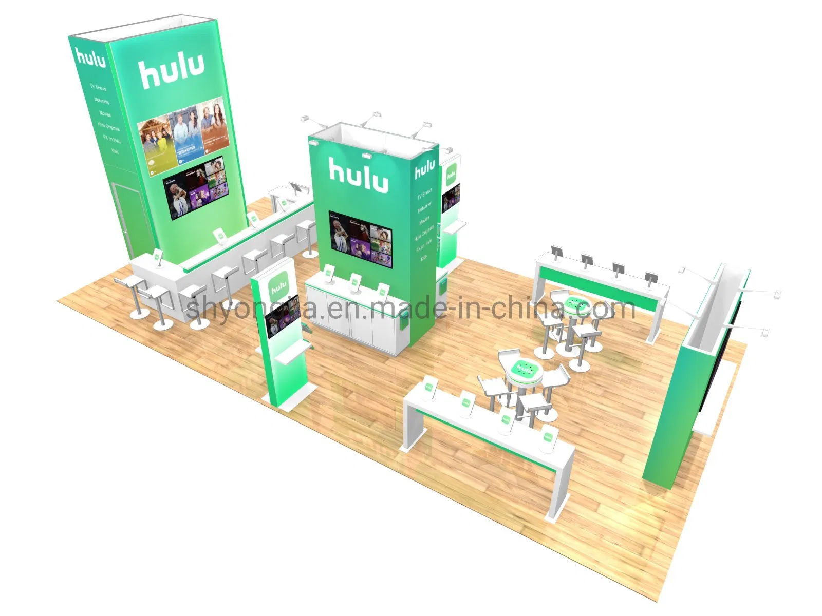 20*30 Custom Modular Kit Exhibition Trade Show Booth Stands