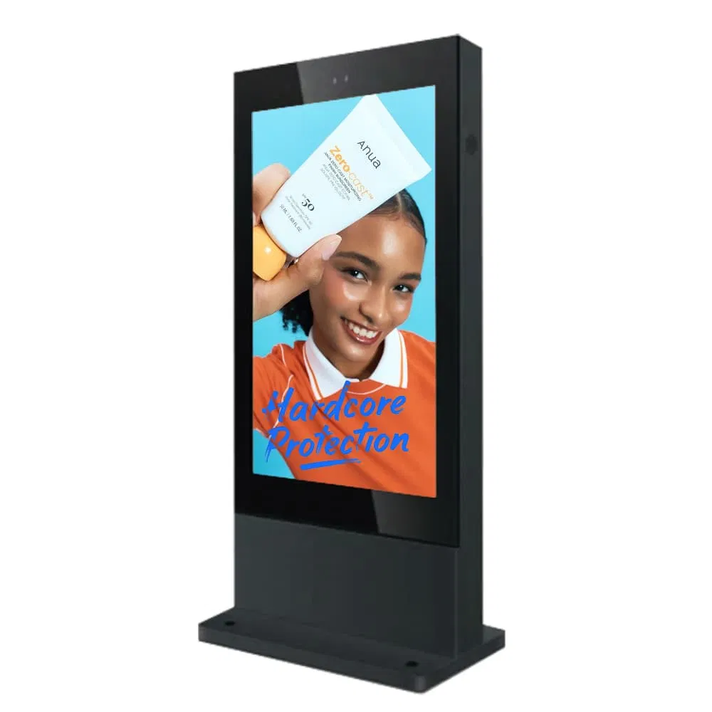 49 Inch Outdoor Pcap Touchscreen Digital Kiosk with High Brightness LCD for 24/7 Operation