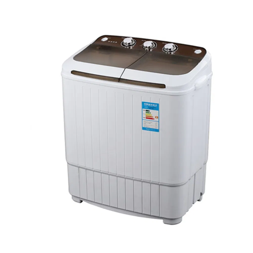 Household Semi-Automatic Double Cylinder Top-Loading Laundry Washing Machine with Dryer