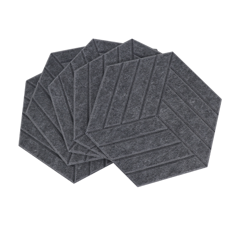 Premium Acoustic Wall Panels - 12 Pack Felt Soundproofing Design