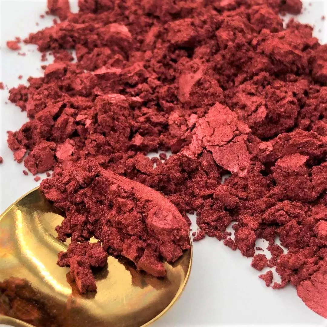 Pearlescent Pigments P904 Wine Red for Coating Plastic 504 Rutile Fine Silver Paint Nail Art