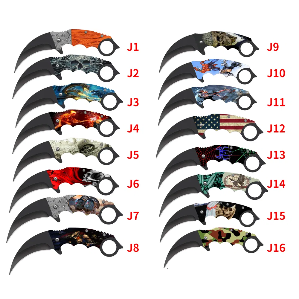 Survival Folding Pocket Outdoor Hunting Knife