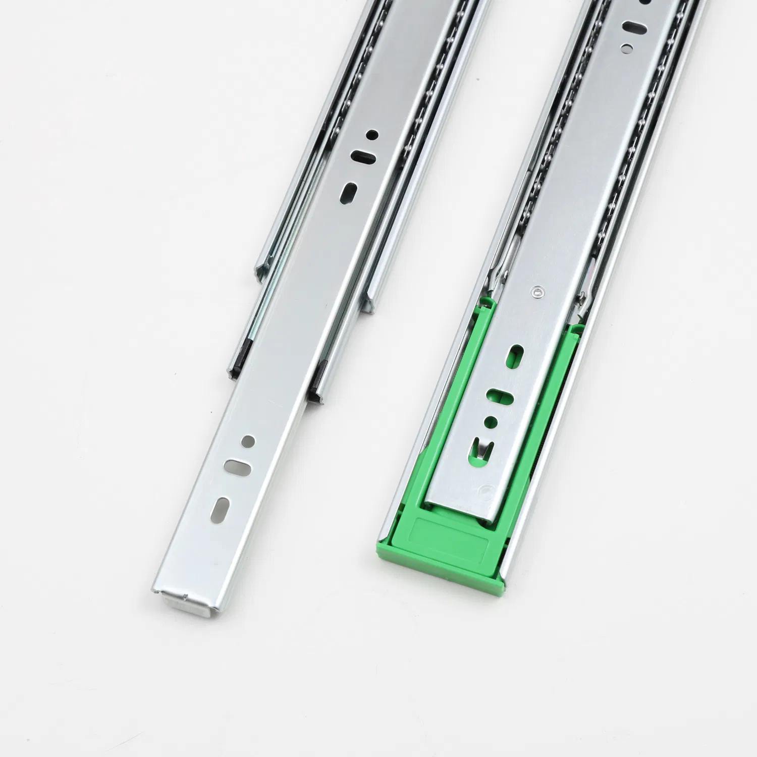 Hardware Fitting Green Dumper 45mm Soft Close Full Extension Telescopic Drawer Channel