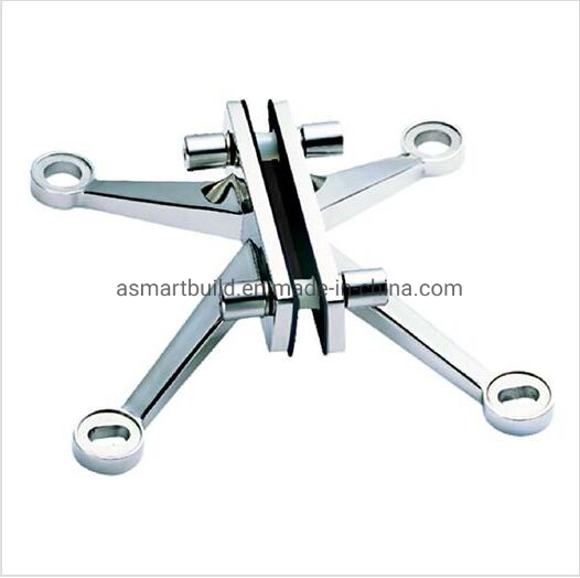 L250A Series Stainless Steel 316 Spider Fitting Glass Hardware for Point-Fixed Glass Curtain Wall