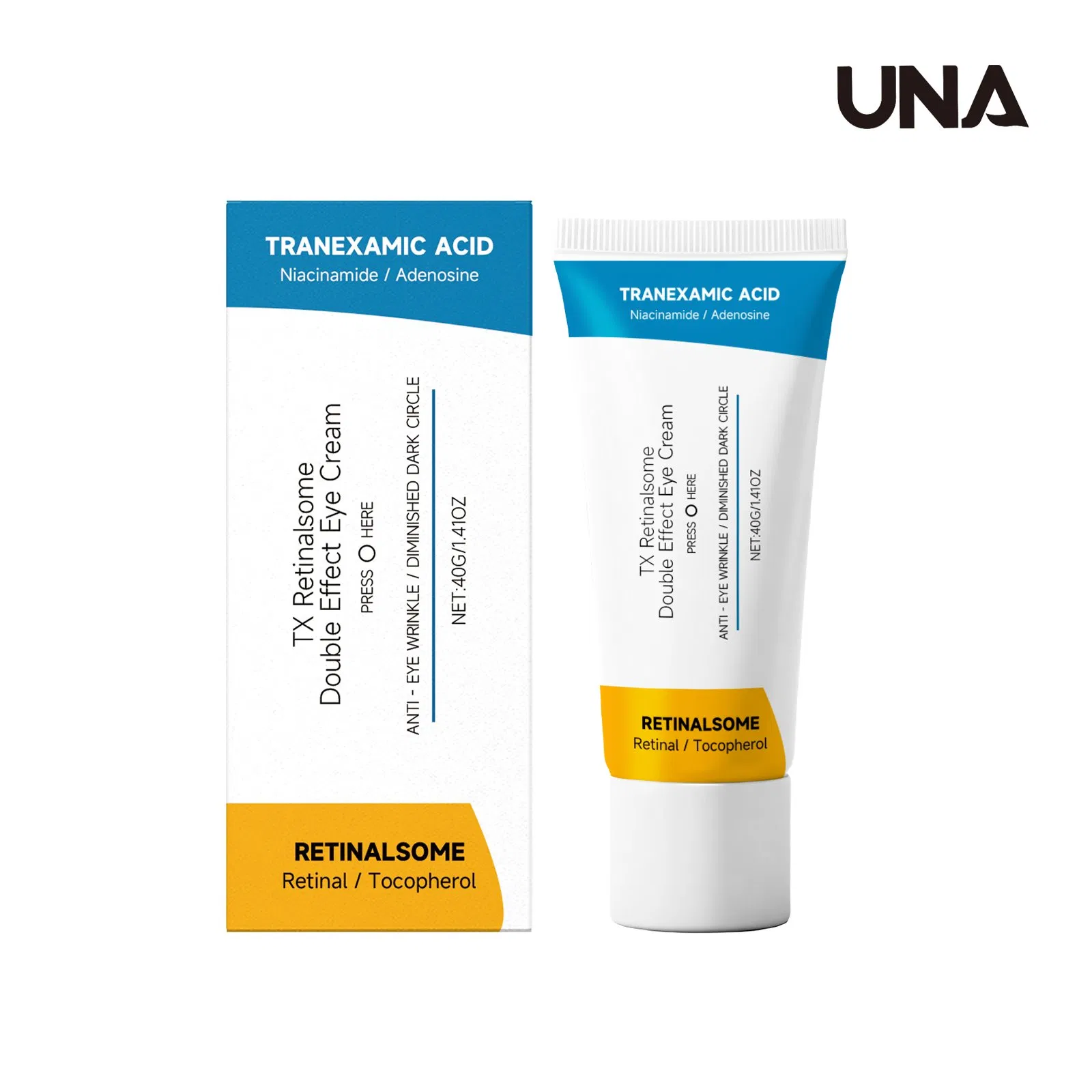 Retinol Eye Cream - Nourishes, Refines and Plumps Skin, Improves Eye Condition, Refreshing and Easily Absorbed Brightening Eye Cream