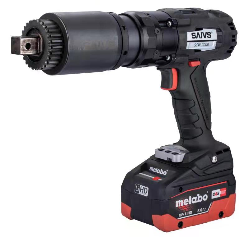 Max 4500 Nm High Adjustable Torque Brushless Battery Power Tool Battery Torque Wrench Corner + Angle Mode