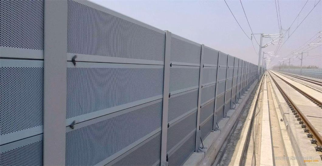 Highway Sound Barrier Panel with High Density Material