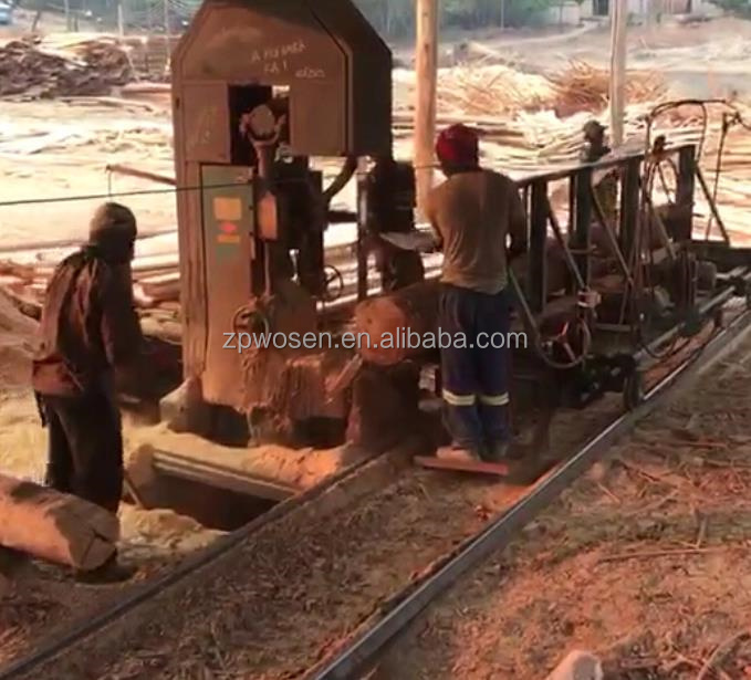 Станок ленточнопильный вертикальный для бревен