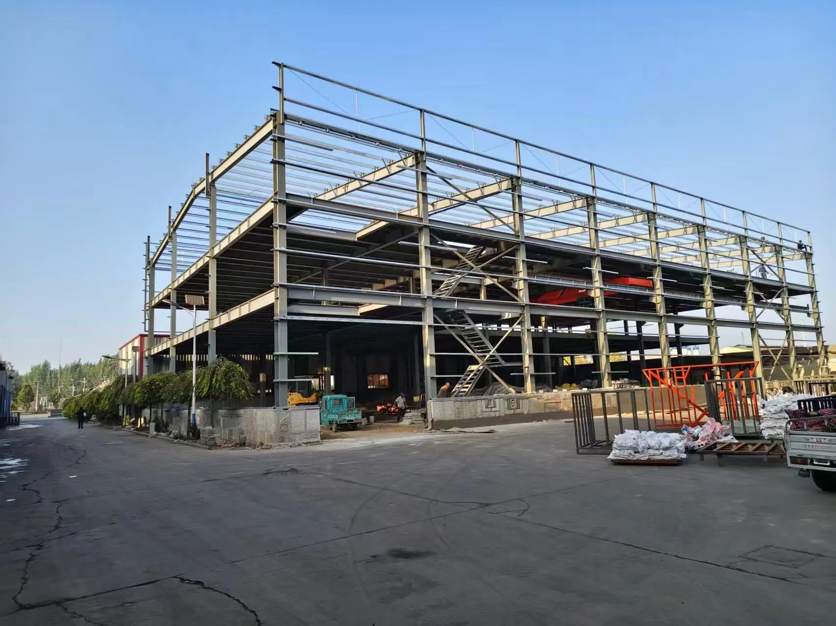 Durable Prefabricated Steel Framing for Cost-Effective Warehouse Structures Steel Frame