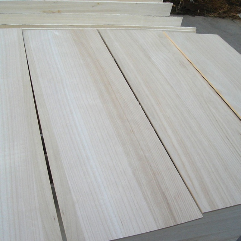 Customized Eco-Friendly Solid Paulownia Wood Plank Board for Sale