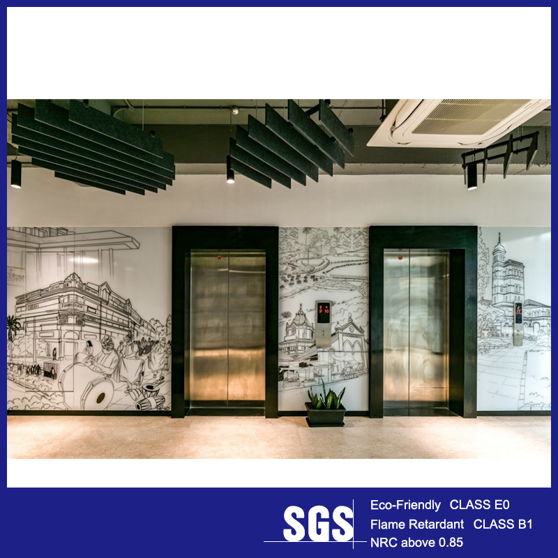 Th-Star E0 3D Wall Soundproof Decorative Hexagon Pet Polyester Fiber Acoustic Panels