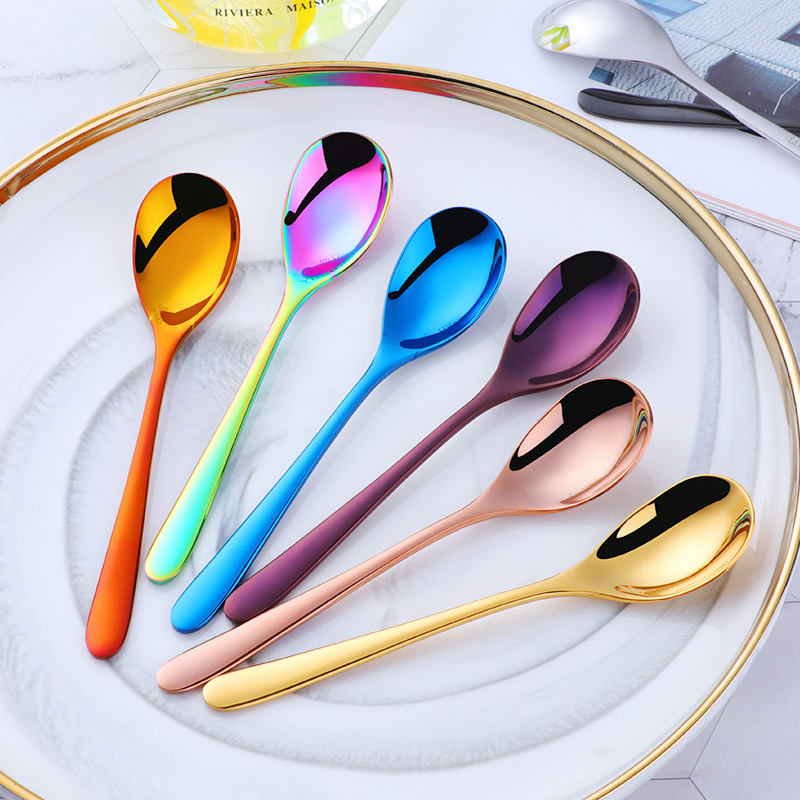 High Quality Heart Shape Spoon Small Mini Coffee Spoon Stainless Steel Spoons for Dessert Coffee Tea