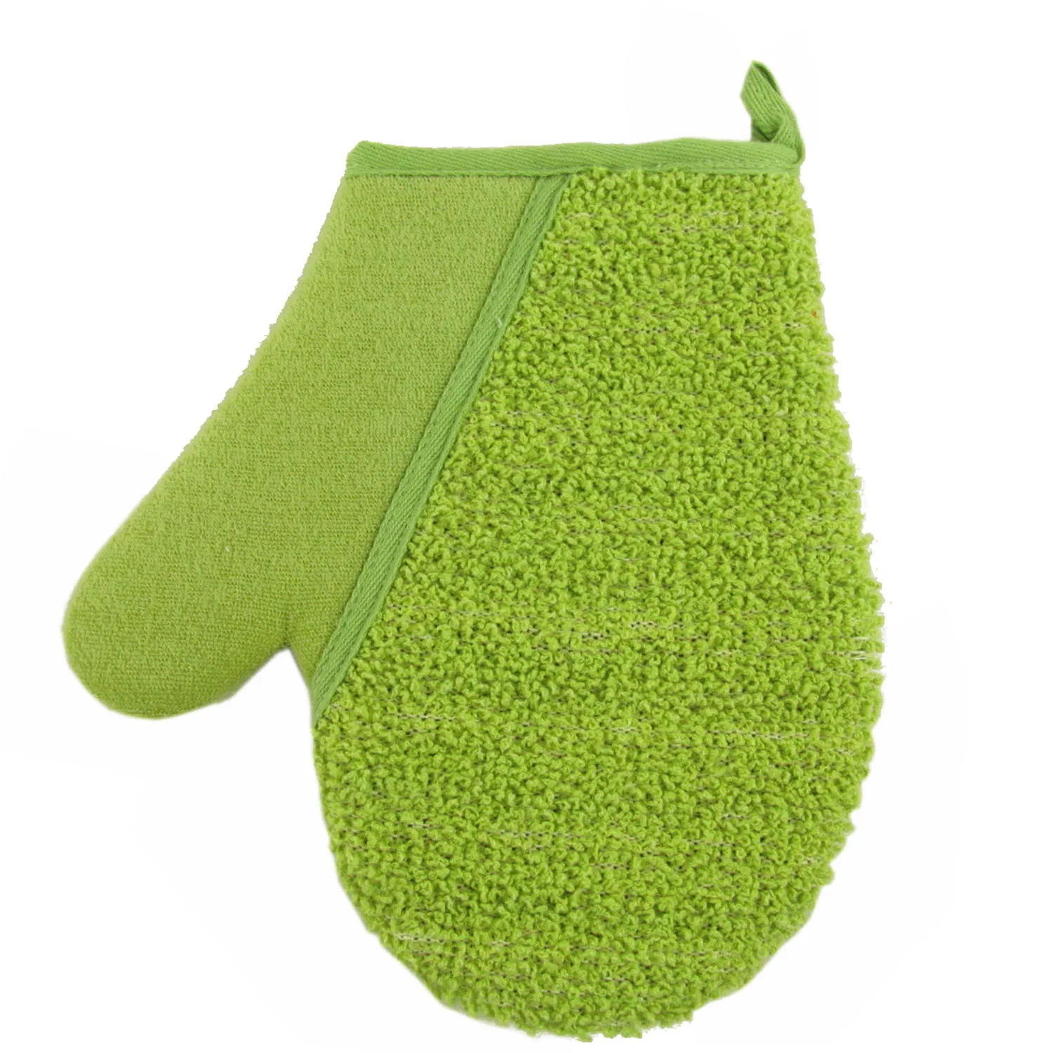 Whole Sales Factory Price High Quality Natural Hemp Shower Exfoliating Bath Glove