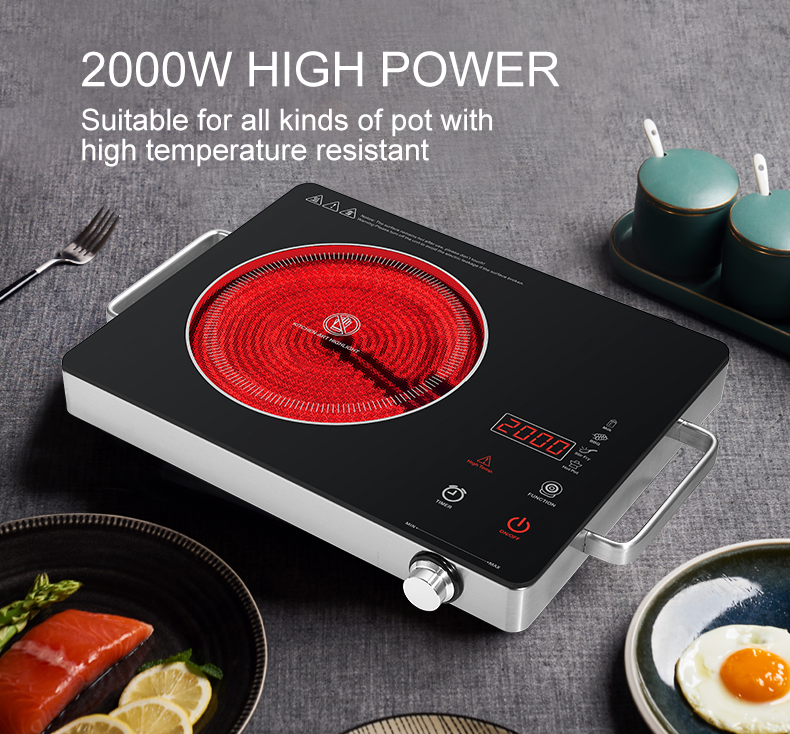High-Performance Induction Stove for Professional Cooking at Home Infrared Cooker