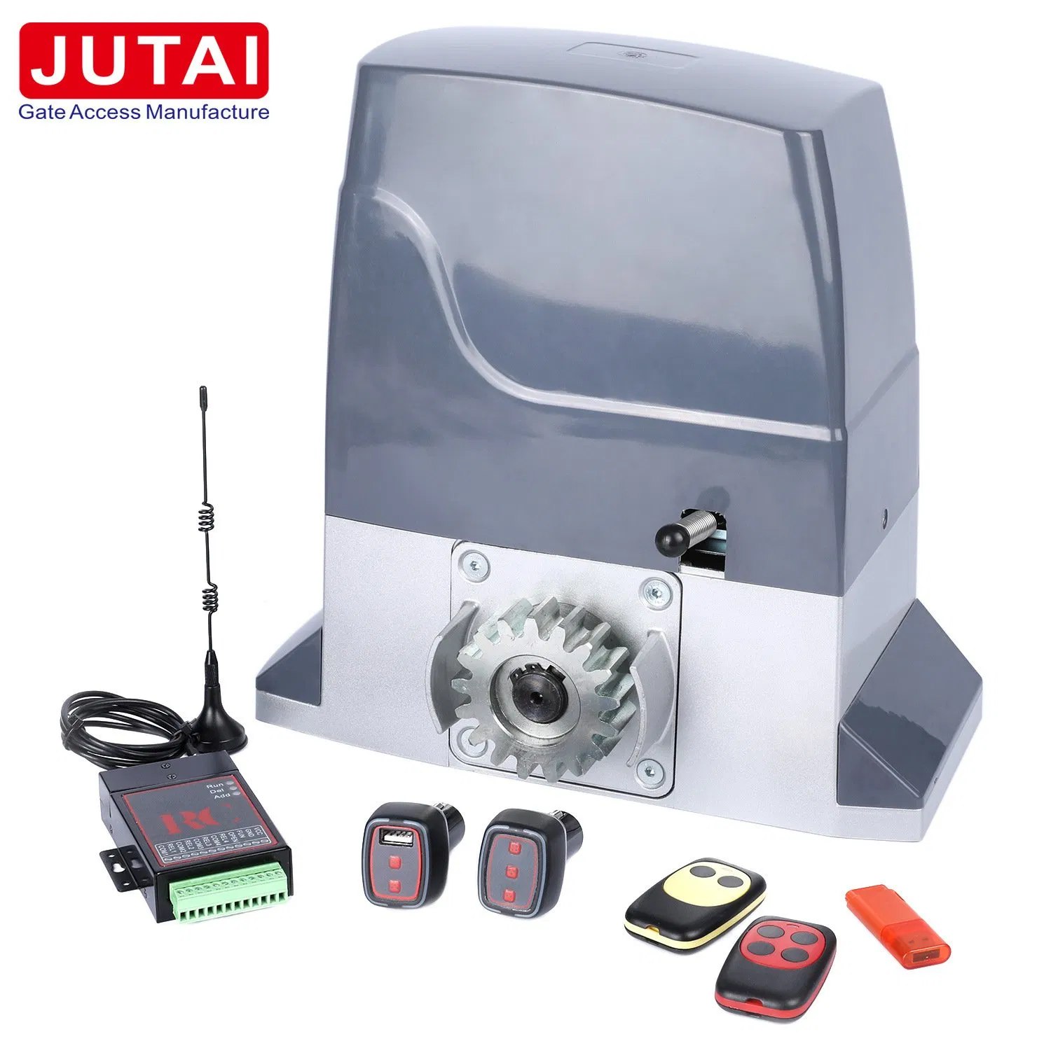 China Manufacturer DC24V 100kg Sliding Automatic Sliding Gate Opener Motor