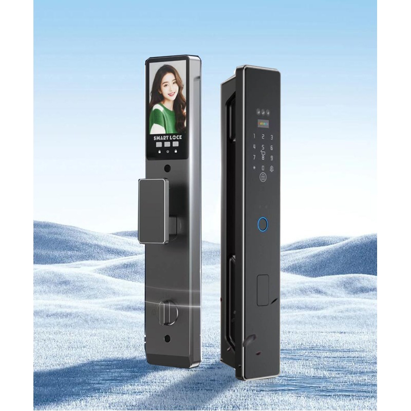 CNC Precision Carving 3D Face Recognition Smart Lock