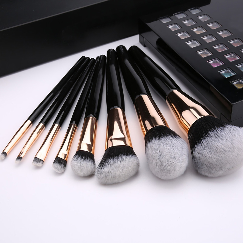 Professional Gradient Hair 8PCS Makeup Makeup Brush Set Beauty Travel Makeup Brush Special Foundation Eye Shadow Crease Concealer Lip Liner Eyebrow Brush