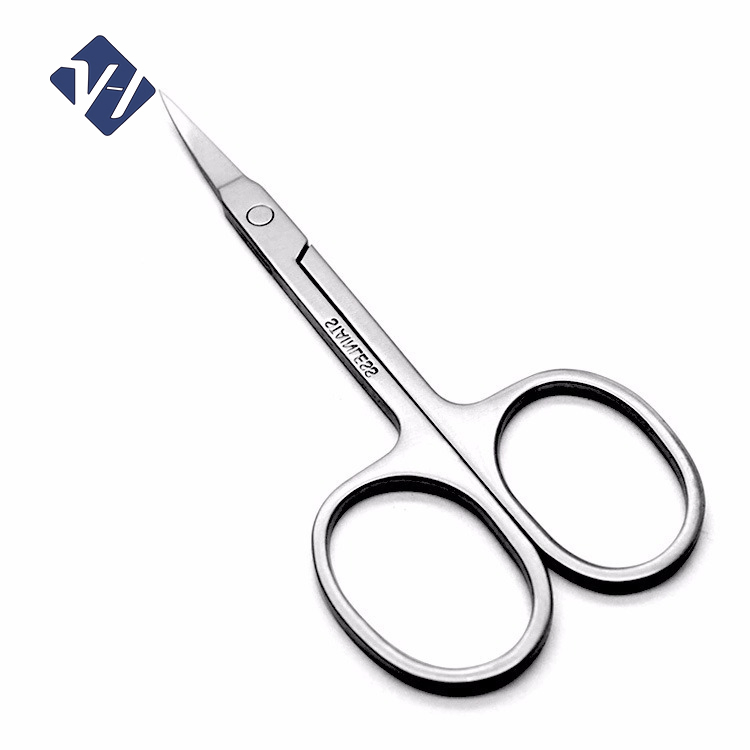 Professional Wholesale Stainless Steel Eyebrow Eyelash Scissors Custom Logo