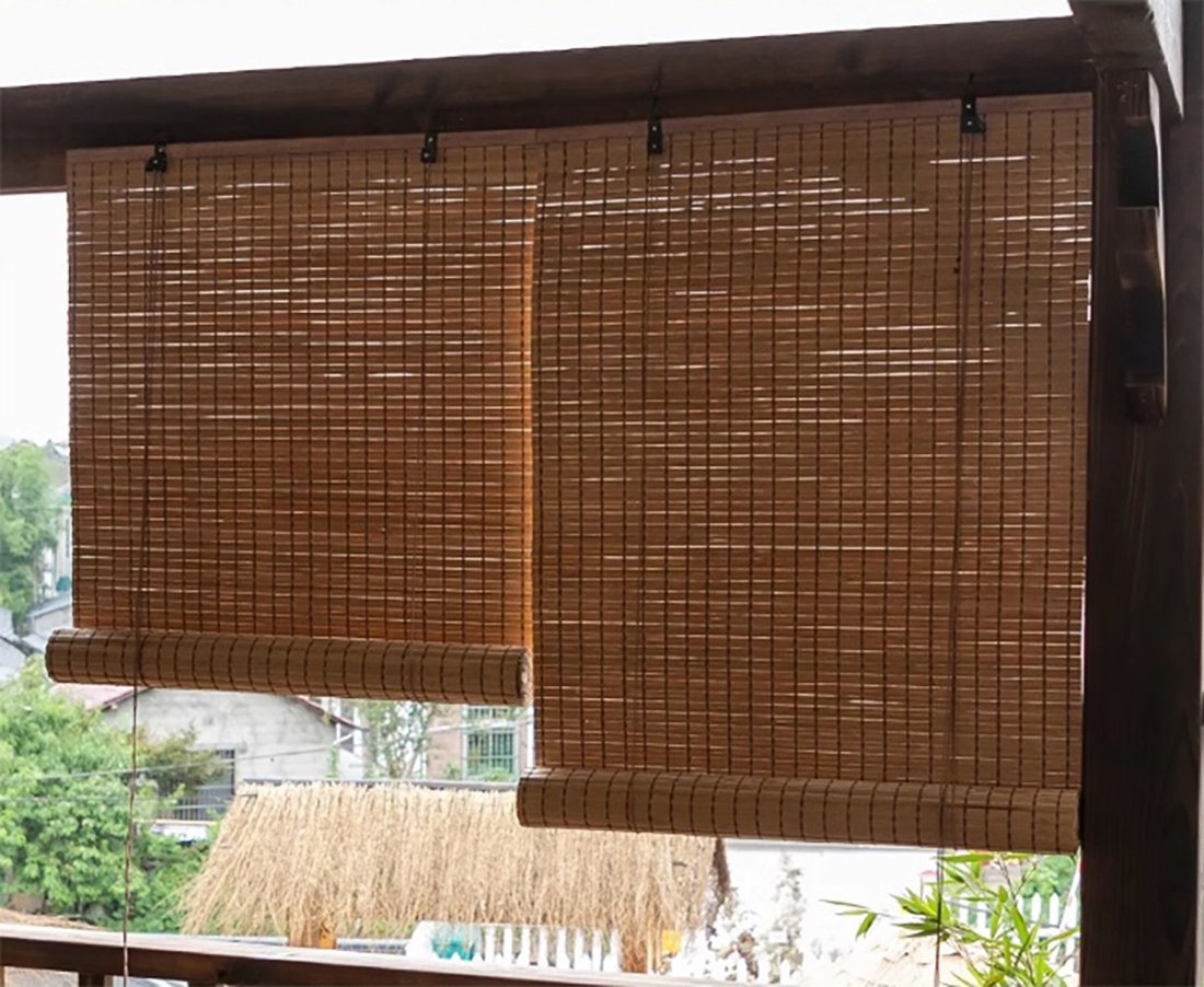 China Various Styles Bamboo Curtains Home Decor Roller up Curtains