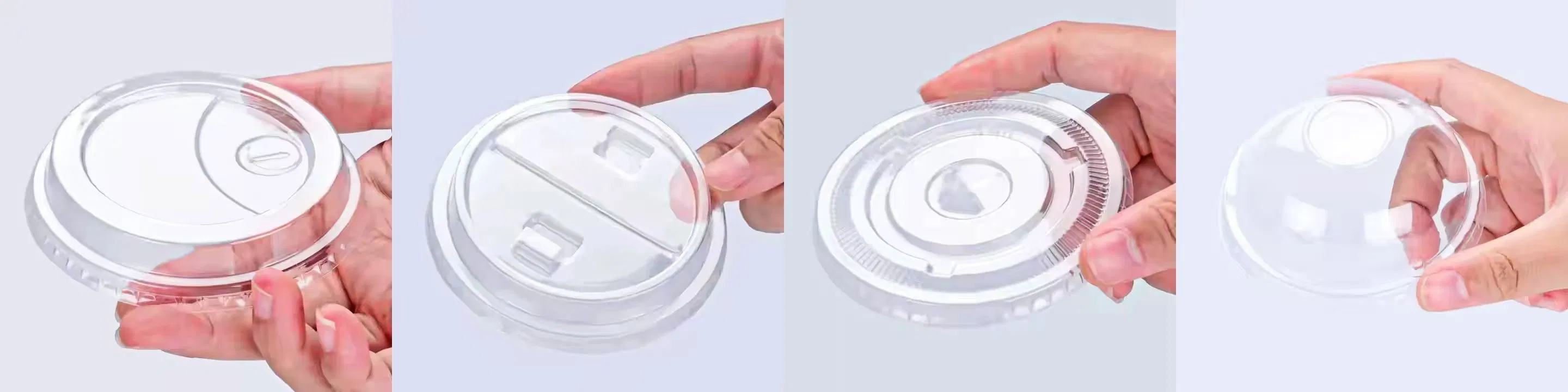 Пластиковый стакан 16 унций с логотипом и крышкой