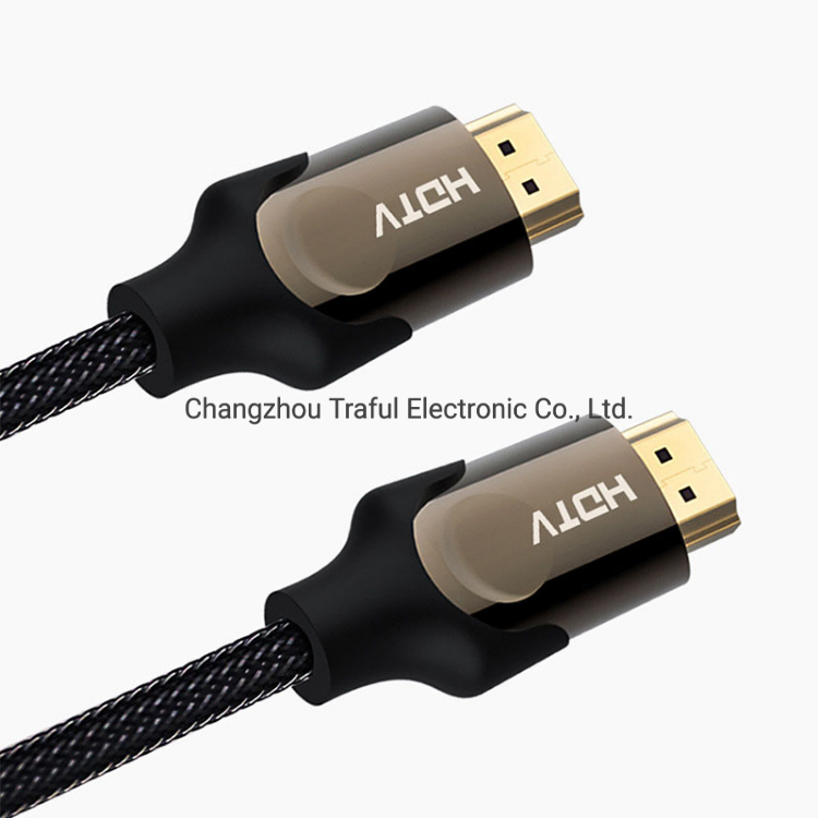 Version 2.0 Metal Shell Computer TV Projector Cable Supports 4K2K HD Cable