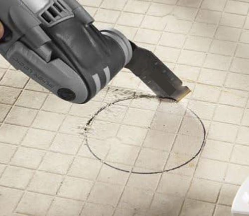 Carbide Flush Cut Oscillating Tool Blade for Cutting Metal Wood and Plastic