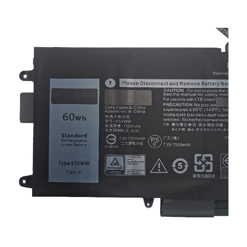 Аккумулятор K5XWW для ноутбуков DELL Latitude 5289, 7389, 7390