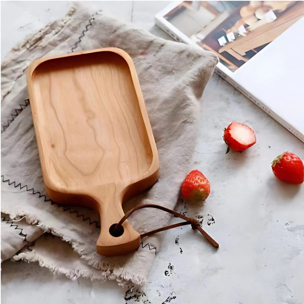 Bamboo Pizza Plate for Kitchenware