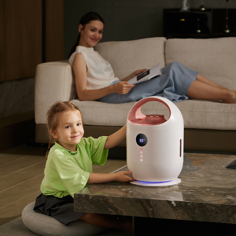 New Design Big Large Capacity 3L Fogger Floor Standing Cool Mist Free Air Humidifier with Controller for Home