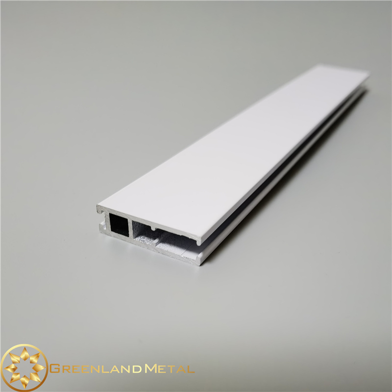 Power Coating White Article Flat-Shape Profile for Zebra Blinds/Gl1319