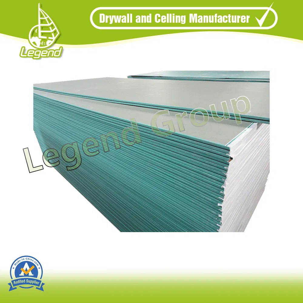 Fireproof Gypsum Board for Partition Wall / Ceiling Gypsum Board Price