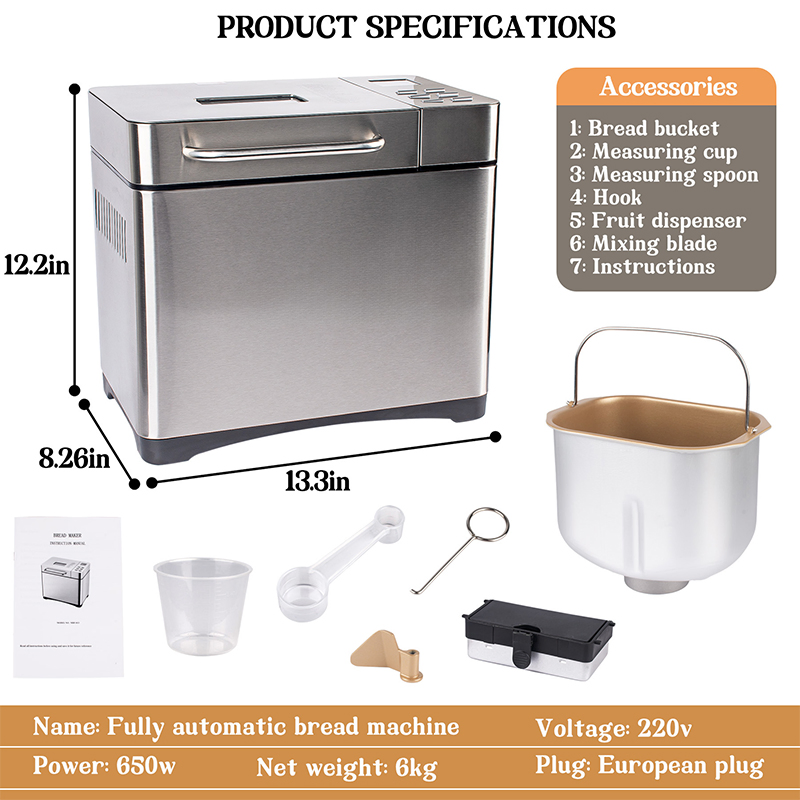 Fully Automatic Home Bread Maker Machine
