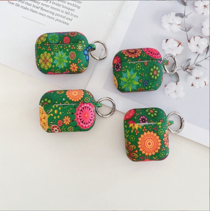 Suitable for Air/Pods PRO Earphone Case, Silicone Soft Shell, Internet Famous Instagram Leopard Print 4th Generation Headphone Case, Earphone Case