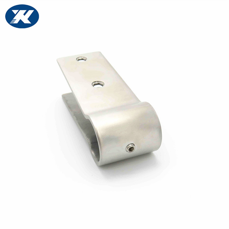 Stainless Steel Cubicle Fittings Public Toilet Cubicle Partition Upper Panel Holder