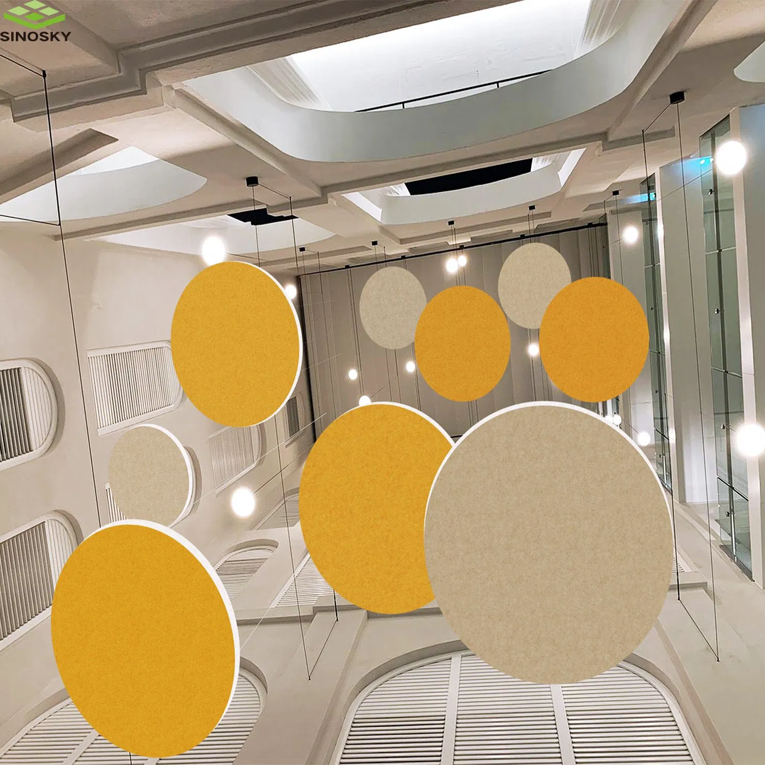 New Design Fiberglass Ceiling Panel Acoustic Fiberglass Ceiling Tiles for Suspension System