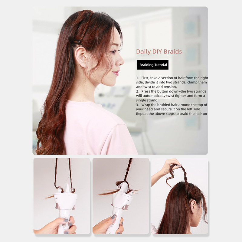 Wholesale Popular Hair Braiding Tool Automatic Hair Braiding Tool DIY Hair Bun Maker Braiding Machine