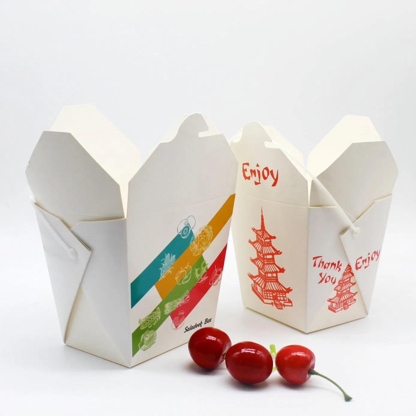 Take Away Disposable Square and Round Noodle Box
