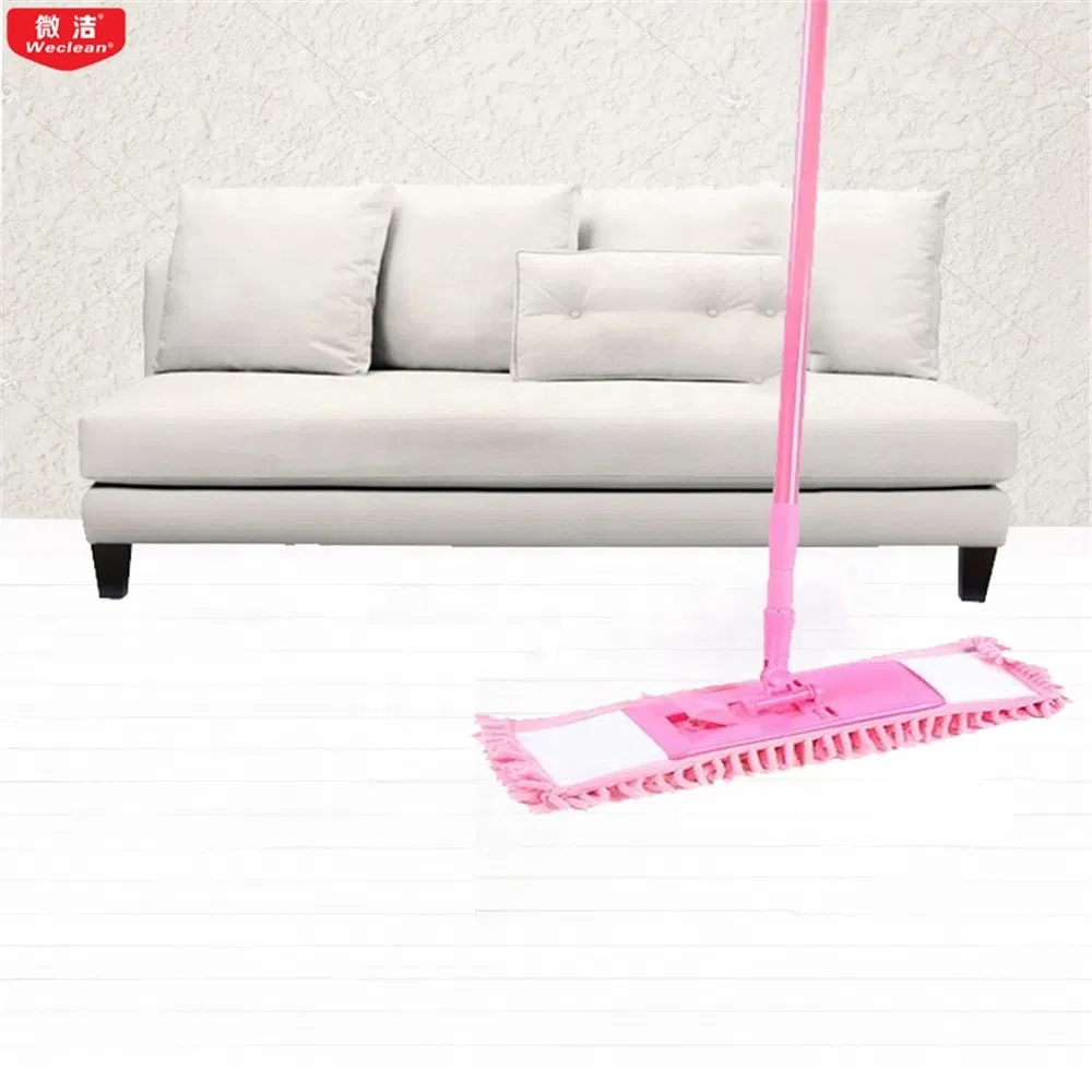 Flat Floor Mop Magic Spinning Head Detachable Cleaning Mop