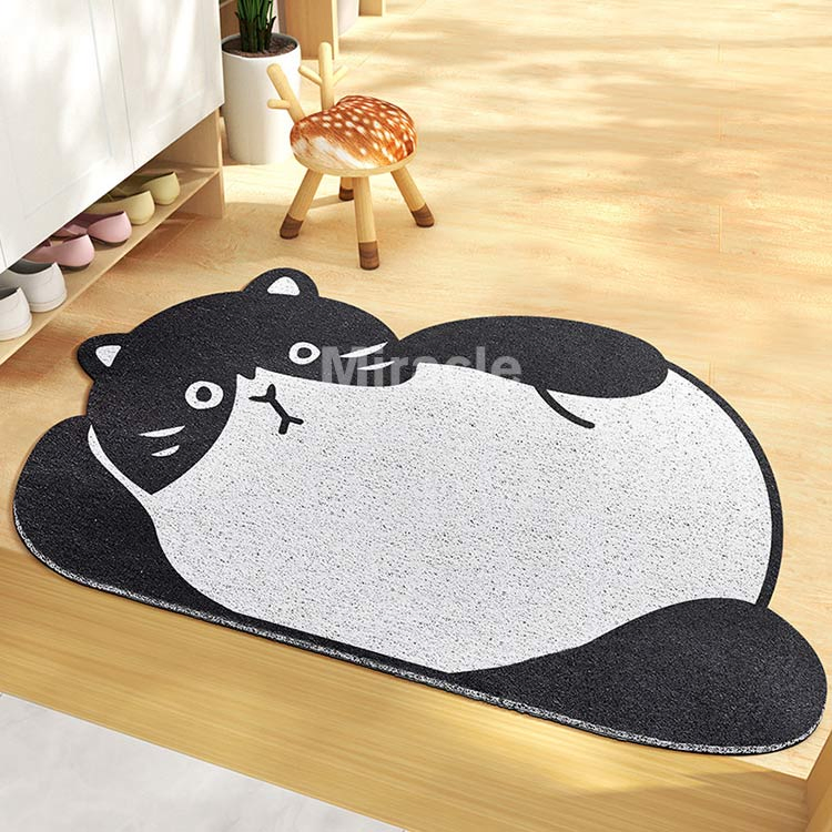 Waterproof PVC Anti-Slip Non Slip Area Rug Pad Gripper Mat Rugs High Quality Colorful Living Room Large Carpet Tile 50X50